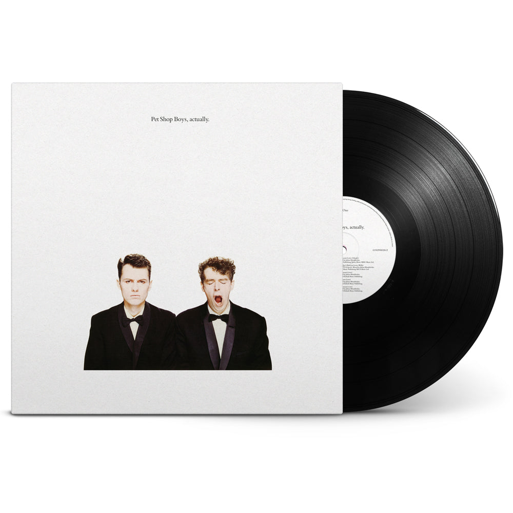 Actually (2018 Remaster) [1LP] – Pet Shop Boys - Official Store