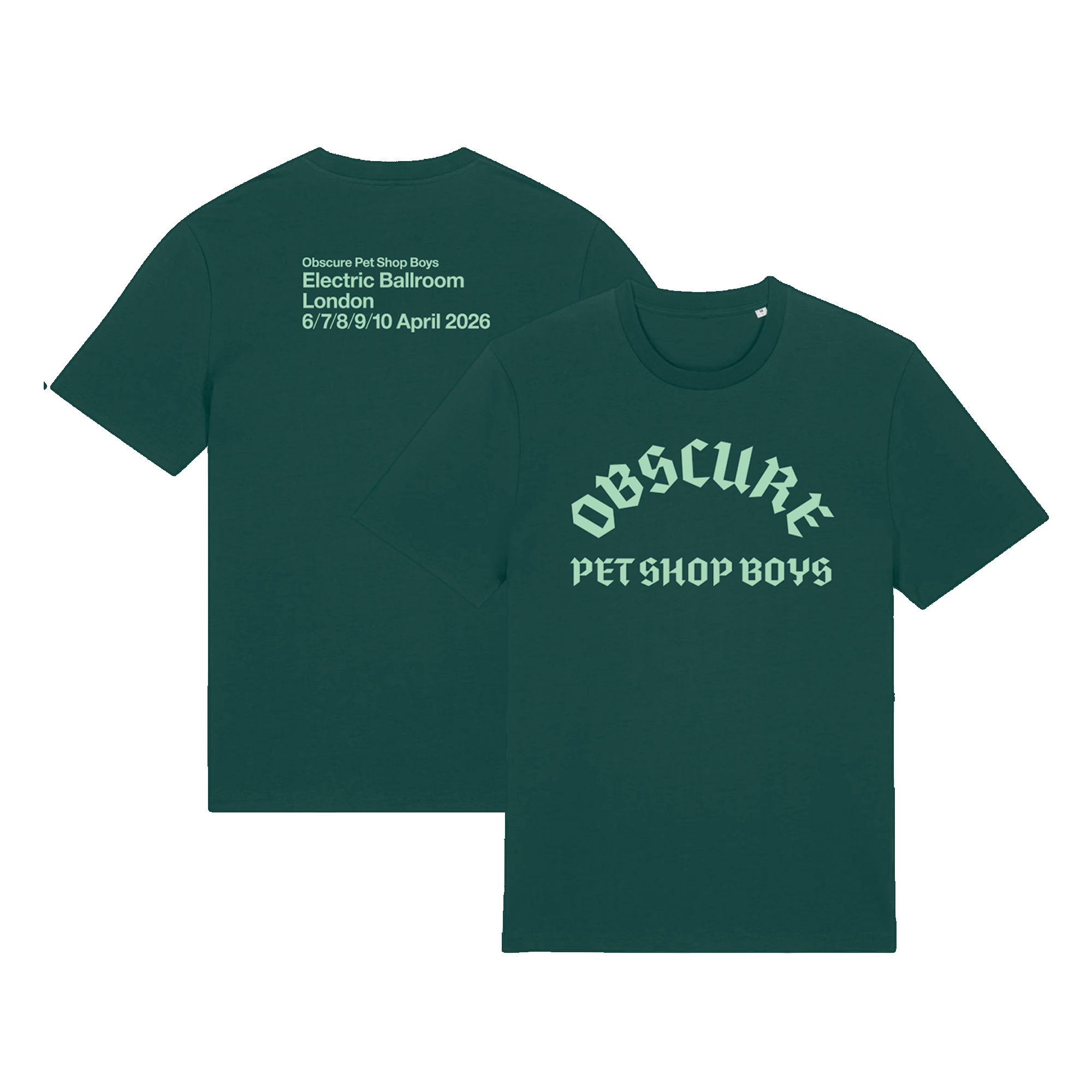 Obscure 2026 Event T-Shirt – Pet Shop Boys - Official Store