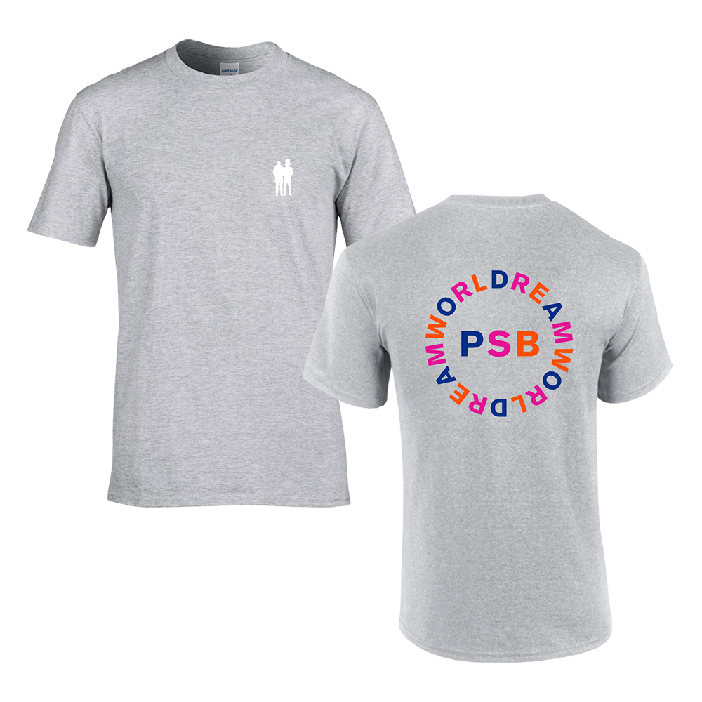 Dreamworld Circle Grey Tee