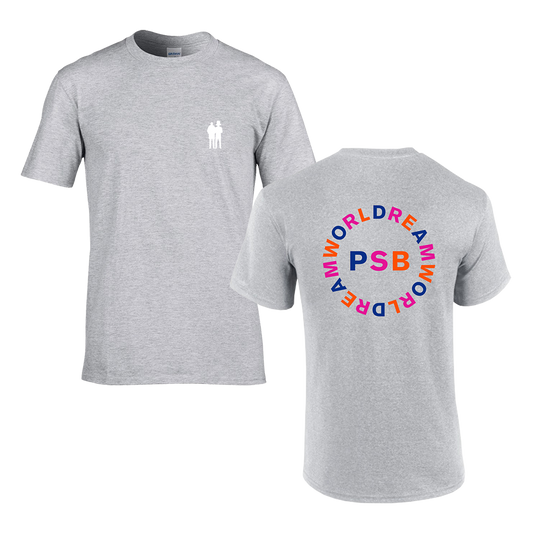 Dreamworld Circle Grey Tee