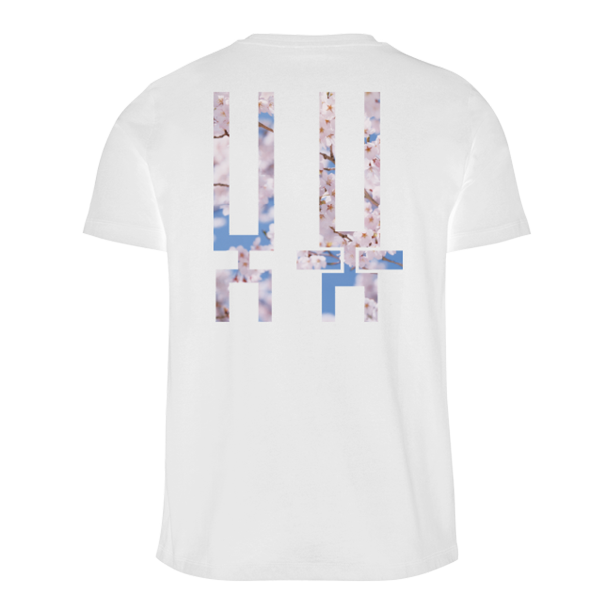Blossom Mask T-Shirt White