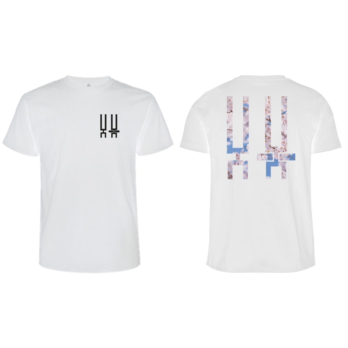 Blossom Mask T-Shirt White