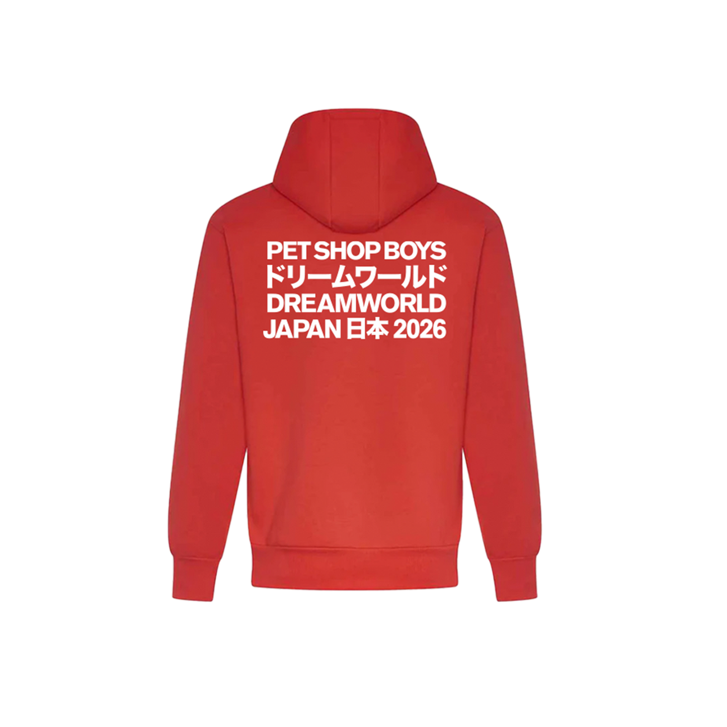 Japan 2026 Red Hoodie