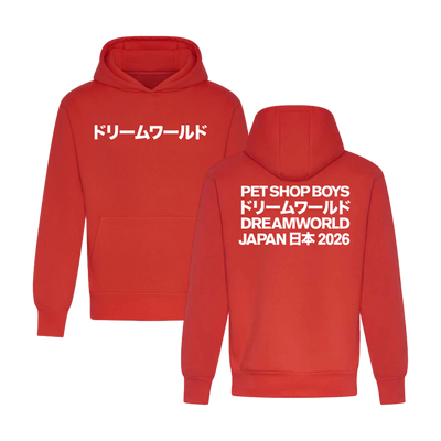 Japan 2026 Red Hoodie