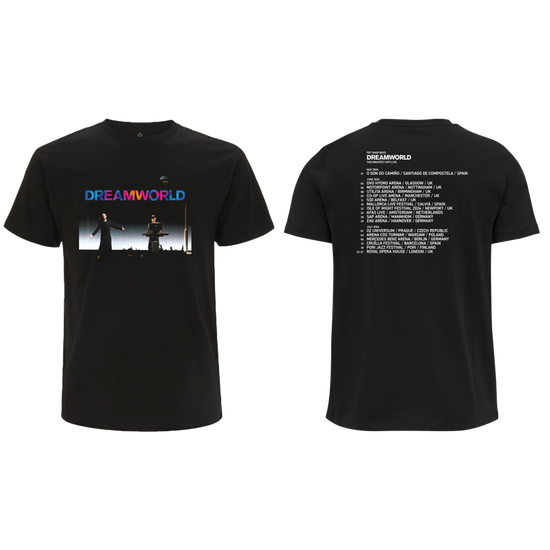 Dreamworld 2024 European Tour T-Shirt Black