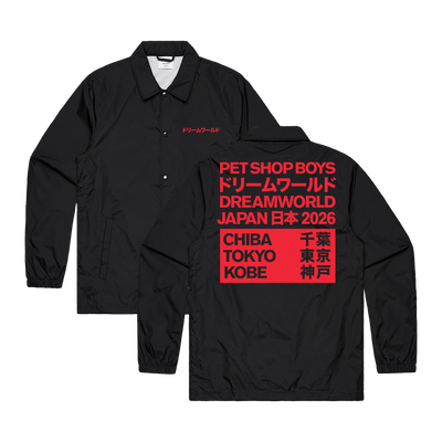 Japan 2026 Black Coach Jacket