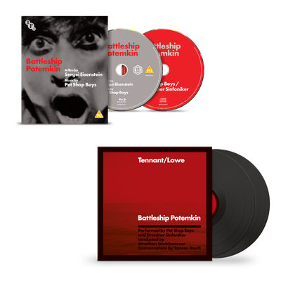 Battleship Potemkin 2LP & 1CD/1BR bundle