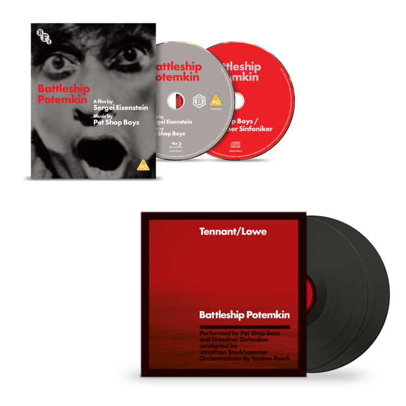 Battleship Potemkin 2LP & 1CD/1BR bundle