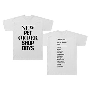 Pet Shop Boys store now has Dreamworld Tour merch - Pet Shop Boys