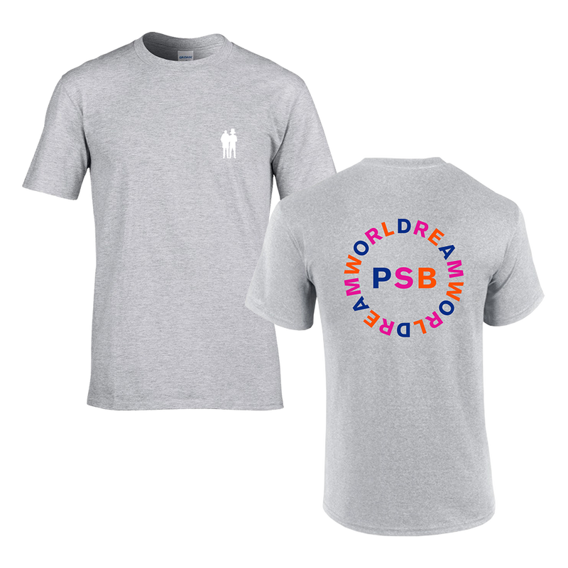 Dreamworld Circle Grey Tee