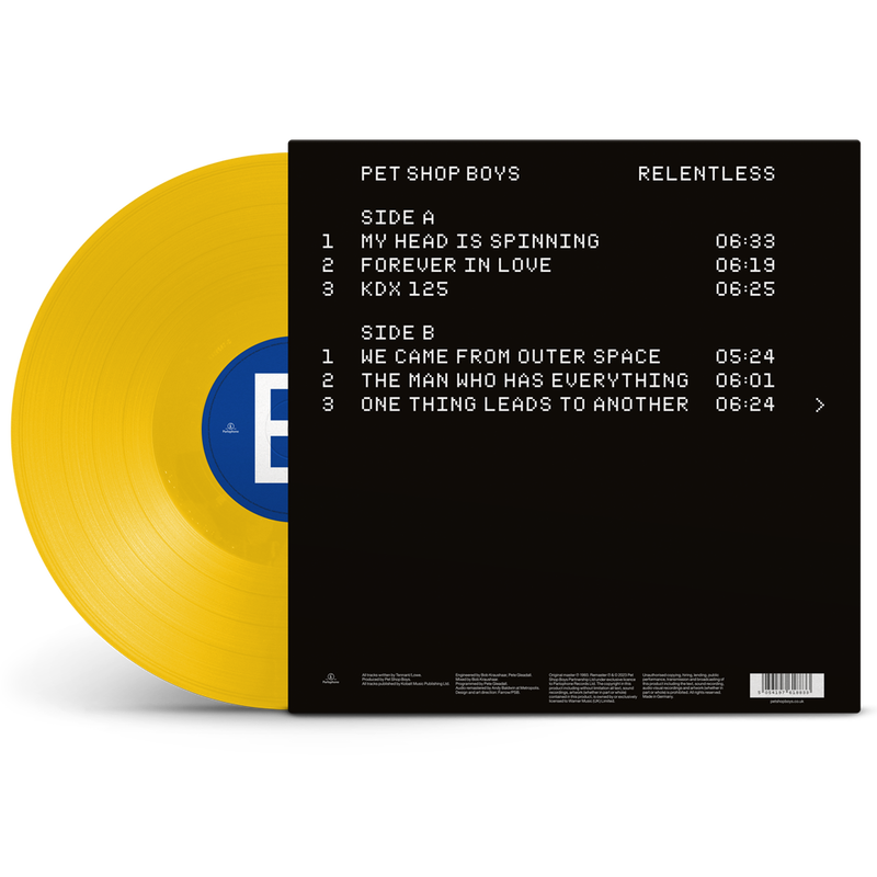 Relentless (1LP Exclusive Yellow Vinyl)