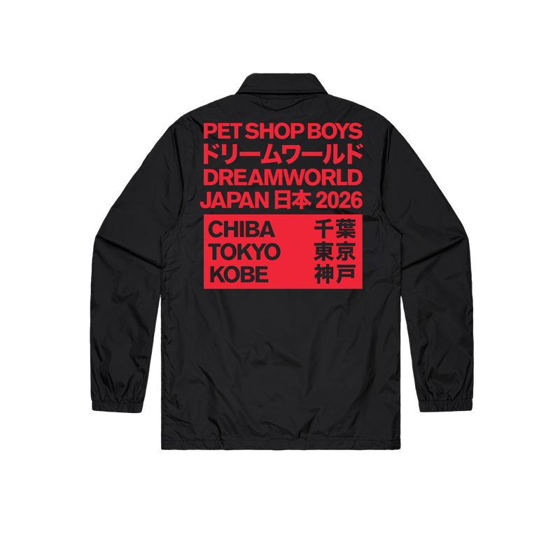 Japan 2026 Black Coach Jacket