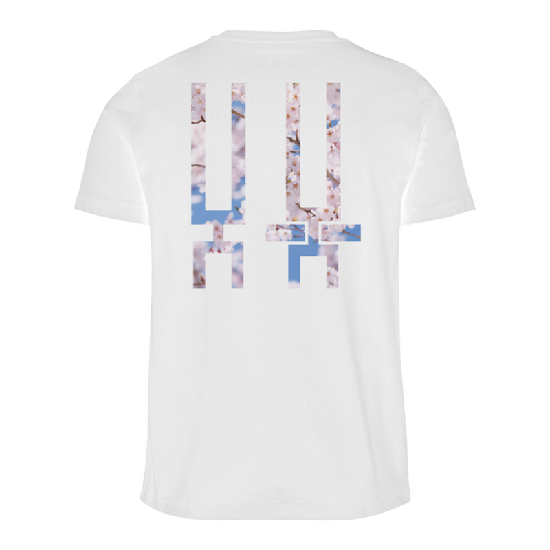 Blossom Mask T-Shirt White