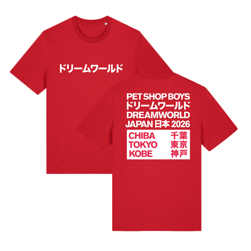 Japan 2026 Red T-Shirt